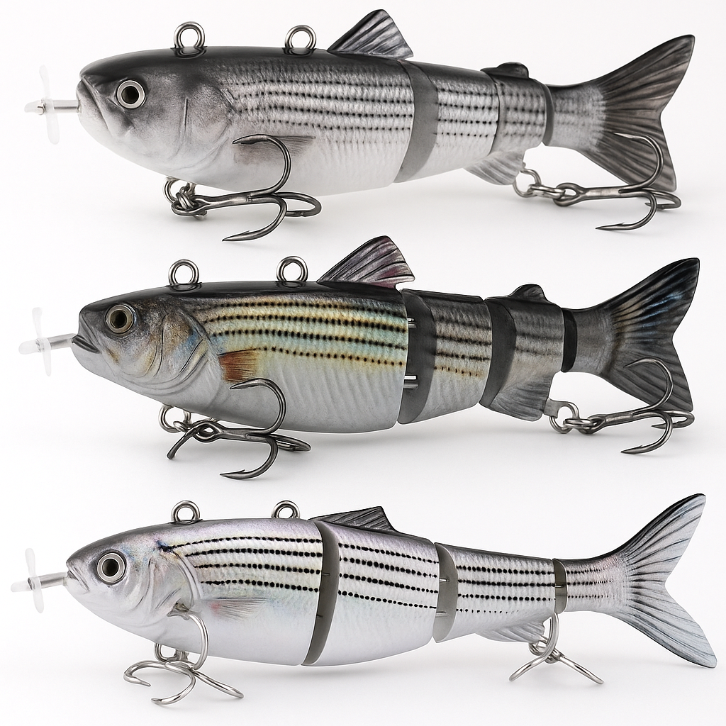 🎣 Pack Leurres “SwimMaster” x3